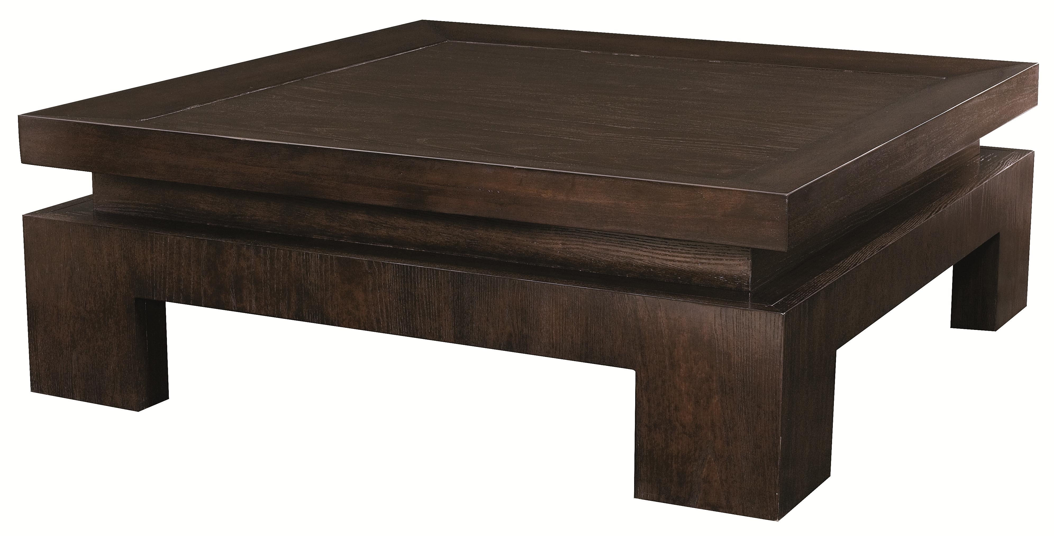 Bernhardt Mercer Square Cocktail Table with Modern Art Style Darvin